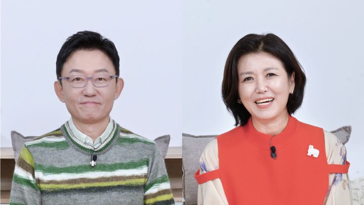 [서울=뉴시스] KBS 2TV '옥탑방의 문제아들'에 출연한 손범수·진양혜 부부. (사진=KBS 2TV '옥탑방의 문제아들' 제공) 2023.12.04. photo@newsis.com *재판매 및 DB 금지