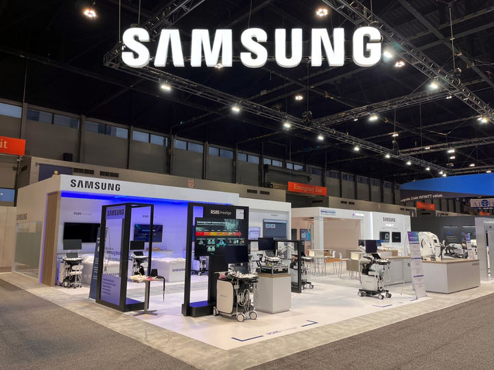 [서울=뉴시스] 삼성메디슨이 미국 시카고에서 진행된 북미영상의학회 2023에 참가했다. (사진=삼성메디슨) 2023.12.05. photo@newsis.com&nbsp; *재판매 및 DB 금지