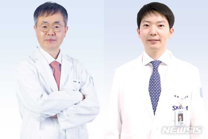 [서울=뉴시스]아이를 여럿 출산한 여성이라도 출산 후 체중을 감량하면 당뇨병 발병 위험을 낮출 수 있다는 연구 결과가 나왔다. 왼쪽부터 분당서울대병원 내분비대사내과 장학철·문준호 교수. (사진= 분당서울대병원 제공) 2023.12.05. photo@newsis.com. 