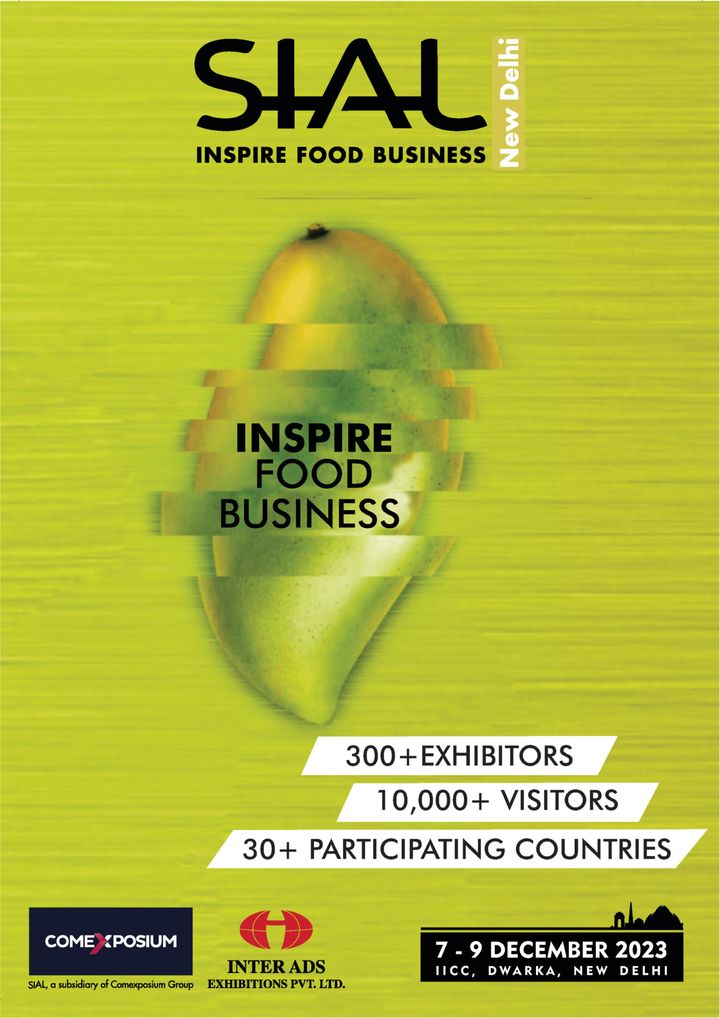 뉴델리식품박람회 포스터.(사진=한국식품산업협회 제공) *재판매 및 DB 금지