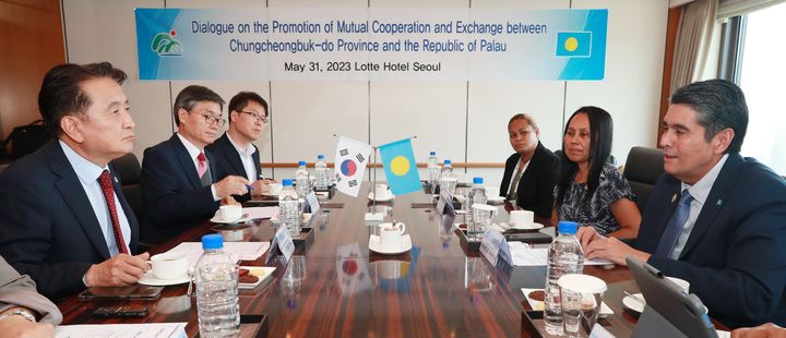 충북인평원, 지역 중학생 팔라우 무료 연수생 선발