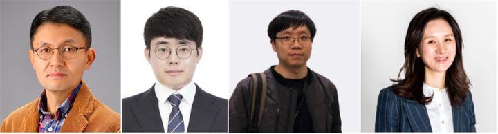 (왼쪽부터) 이주한 교수, 이진호 박사, 정재성 박사, 최진희 교수 (사진=서울시립대 제공) *재판매 및 DB 금지