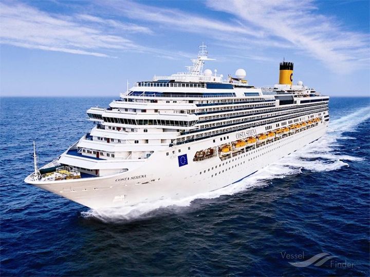 [뉴시스=서산]서산 출발 일본‧대만을 운행하는 국제크루즈 코스타 세레나호2.(사진=서산시) *재판매 및 DB 금지