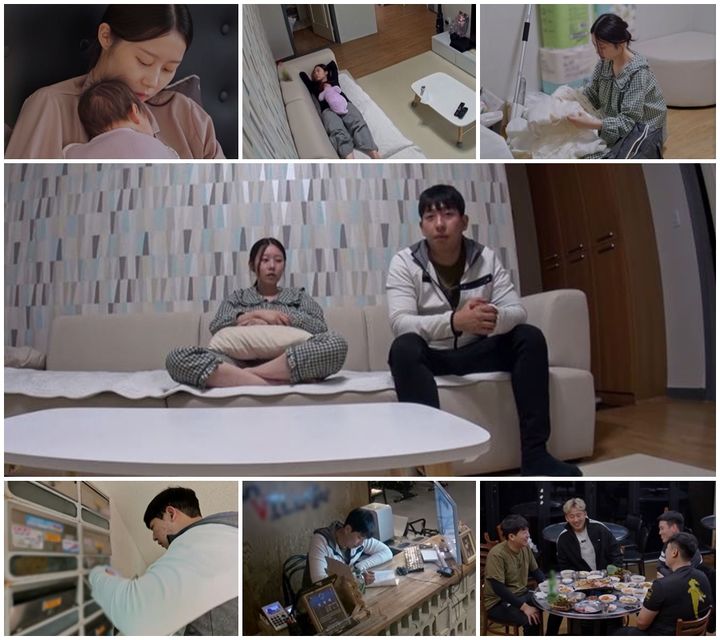 [서울=뉴시스] 6일 오후 10시20분 방송되는 MBN '어른들은 모르는 고딩엄빠4(이하 '고딩엄빠4')'에 취업이 코앞이던 시점에 엄마가 된 '청소년 엄마' 김다혜와 '체육관 관장' 박동진 부부가 출연한다. (사진 = MBN '고딩엄빠4' 제공) 2023.12.06. photo@newsis.com *재판매 및 DB 금지