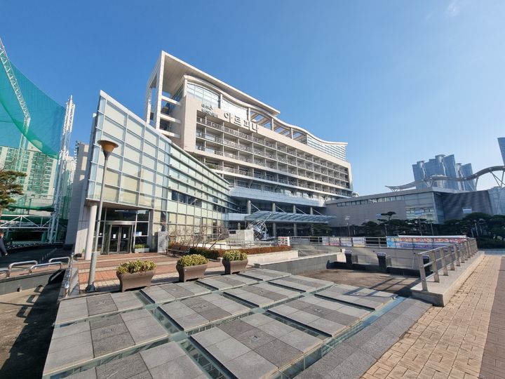 [부산=뉴시스] 부산 해운대구 부산도시공사 아르피나 전경 (사진=부산도시공사 제공) *재판매 및 DB 금지