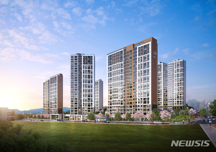 우미건설, '파주 운정신도시 우미린 파크힐스' 견본주택 8일 개관 - 뉴시스