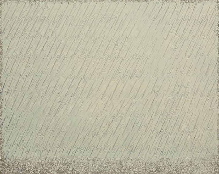 추정가 8억3000만~15억원에 나온 박서보 '묘법 No. 213-85', oil and pencil on cotton,  130.3×162.2cm (100), 1985   *재판매 및 DB 금지