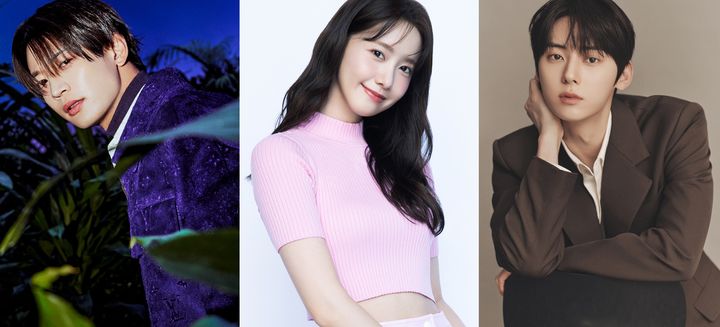 [서울=뉴시스] 샤이니 민호, 소녀시대 임윤아, 황민현. '2023 MBC 가요대제전' MC. (사진 = MBC 제공) 2023.12.08. photo@newsis.com *재판매 및 DB 금지