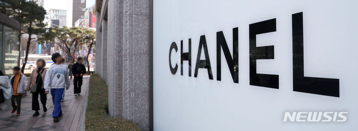 [서울=뉴시스] 김선웅 기자 = 연말 명품 브랜드의 시계, 향수, 핸드백 등 제품 가격이 줄줄이 인상되고 있다. 소비 심리 위축으로 명품 브랜드의 가격 인상 움직임이 다소 잦아드는 분위기이기도 하지만 선물 수요가 많은 연말·연시에 일부 명품 브랜드가 가격 인상 특수를 잡는 전략으로 줄인상에 나설 가능성도 점쳐지고 있다. 10일 서울 소재 백화점 외부에 명품 브랜드 광고가 걸려있다. 2023.12.10. mangusta@newsis.com