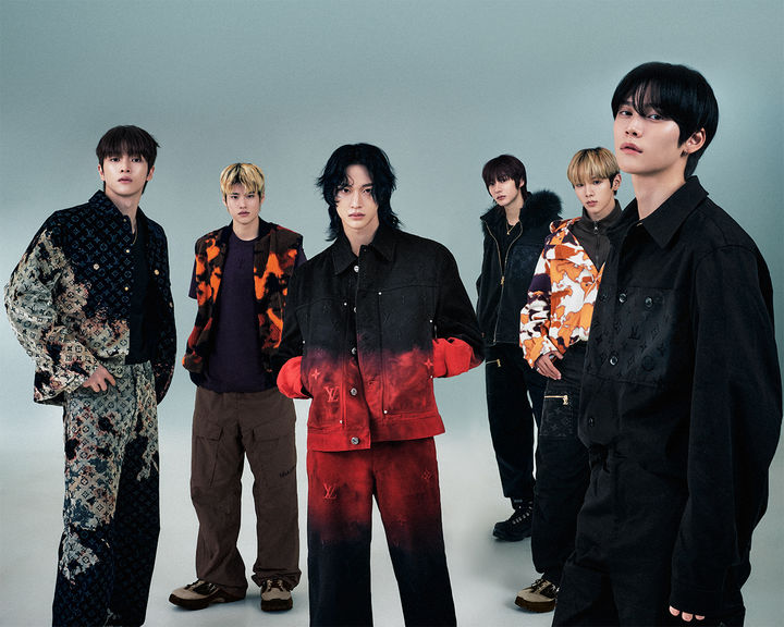 [서울=뉴시스] 그룹 라이즈. (사진=루이비통 제공) 2023.12.11. photo@newsis.com *재판매 및 DB 금지