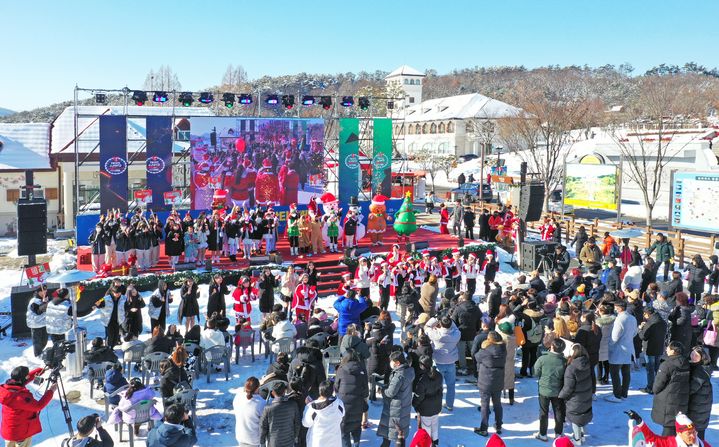 지난해 '임실 산타축제' 현장 모습. *재판매 및 DB 금지