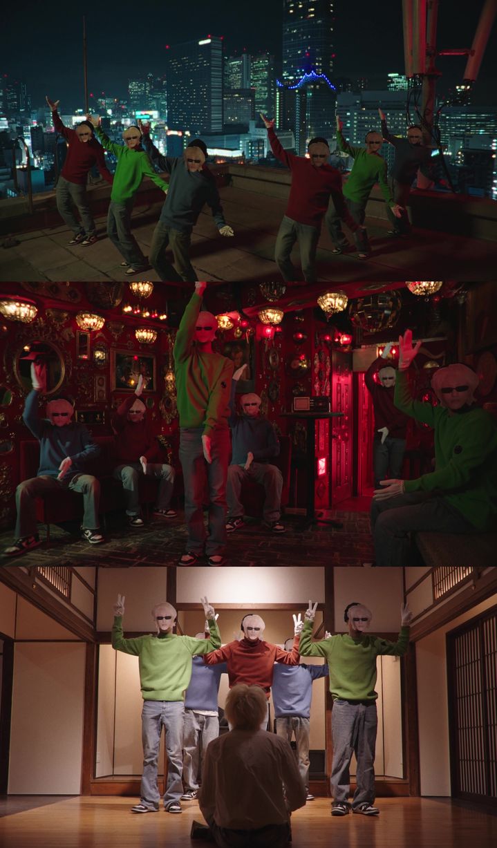 [서울=뉴시스] 가수 자이언티(Zion.T)가 정규3집 타이틀곡 'V (Peace) (feat. AKMU)'의 안무 영상을 공개했다. (사진=더블랙레이블 제공) 2023.12.11. photo@newsis.com *재판매 및 DB 금지