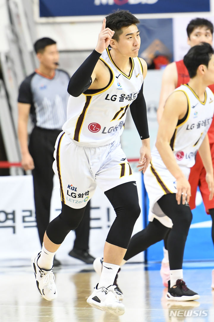 [서울=뉴시스]프로농구 창원 LG 양홍석 (사진 = KBL 제공)