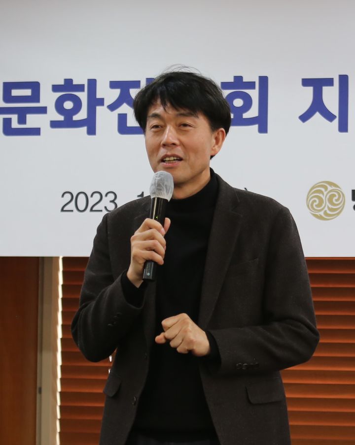 [부산=뉴시스] 영화 '무경계' 연출한 진재운 감독. (사진=KNN 제공) *재판매 및 DB 금지