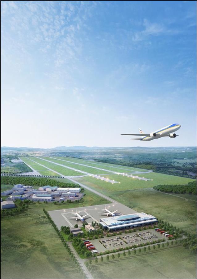 [서산=뉴시스] 서산공항 조감도. (사진=뉴시스 DB). photo@newsis.com *재판매 및 DB 금지