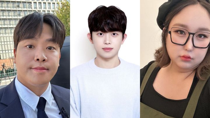 [서울=뉴시스] 왼쪽부터 유튜버 오킹, 유튜버 주둥이, 유튜버 풍자의 사진이다. = 오킹, 주둥이, 풍자 인스타그램 사진 갈무리)2023.12.13 *재판매 및 DB 금지
