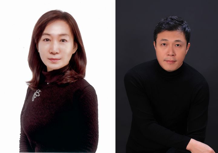 (왼쪽부터) 2023 '현대무용 무용예술상' 수상자 남진희 상명대 무용과 교수, '현대무용 최고무용가상' 수상자 이태상 신라대 창조공연예술학부 교수. (사진=한국현대무용협회 제공) photo@newsis.com *재판매 및 DB 금지