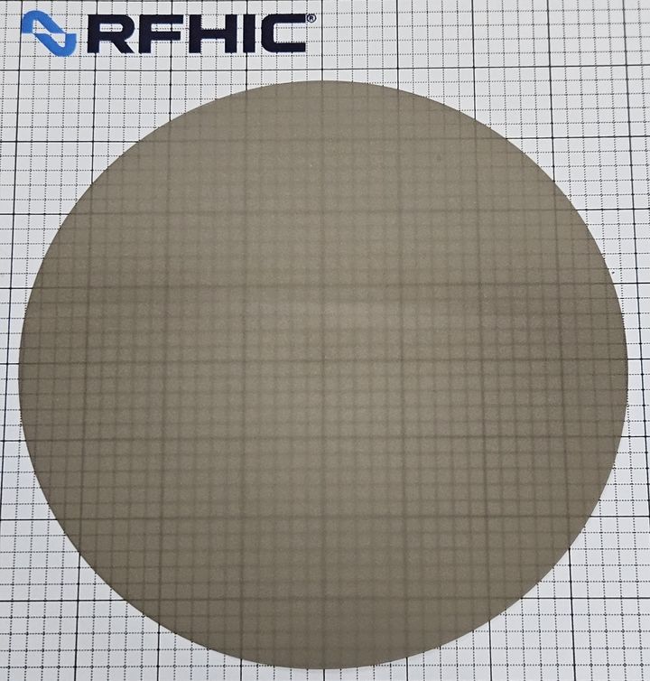 RFHIC가 개발한 '4인치 다이아몬드 웨이퍼' (사진=RFHIC 제공) *재판매 및 DB 금지