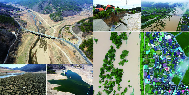 [광주=뉴시스] 2023년 최악의 가뭄을 맞았던 광주와 전남 지역 모습. (사진=뉴시스 DB) photo@newsis.com