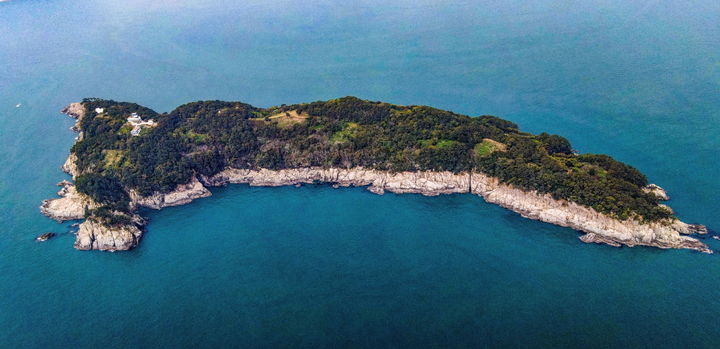 [거제=뉴시스] 거제시 지심도 전경.(사진=뉴시스 DB) *재판매 및 DB 금지