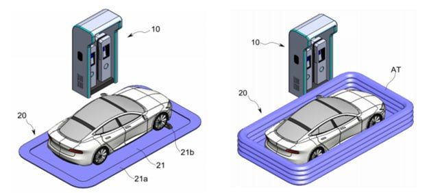 파라텍의 전기차 충전소 소방 설비 대표도. (사진=파라텍) *재판매 및 DB 금지