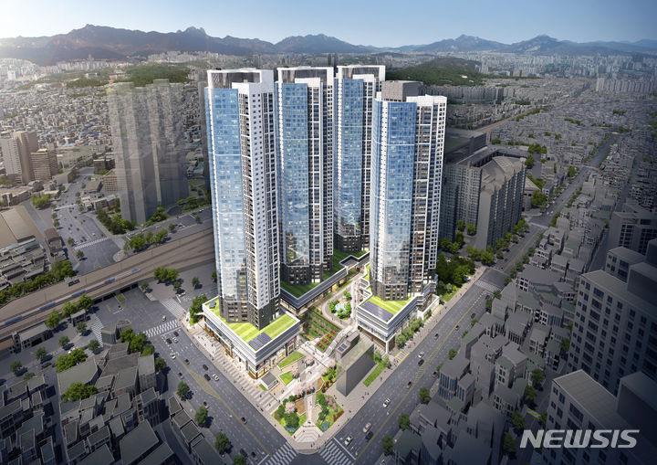 [서울=뉴시스]서울 동대문구 지하철 청량리역 인근에 49층 높이의 공동주택 1117세대가 들어선다. (사진=서울시 제공). 2023.12.27. photo@newsis.com 