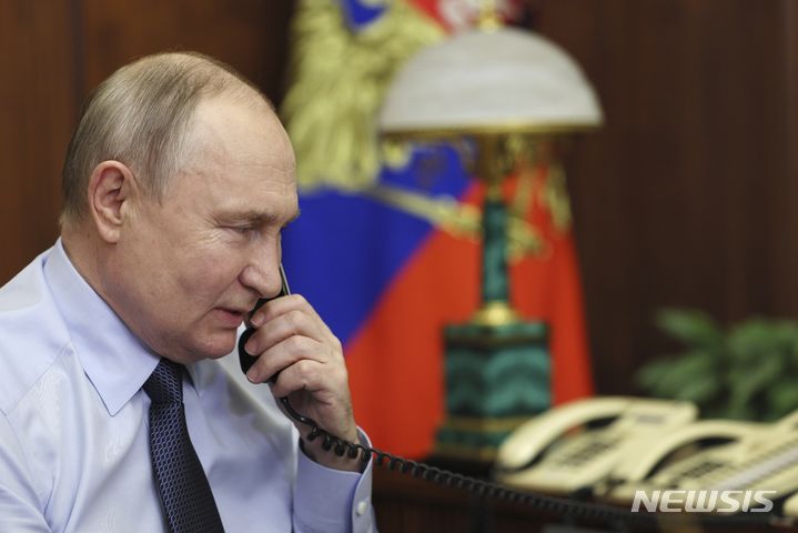 [모스크바=AP/뉴시스] 블라디미르 푸틴 러시아 대통령 (사진=뉴시스DB)