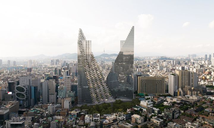 [서울=뉴시스]르메르디앙 호텔 부지에 복합기능 랜드마크 조성.(사진=서울시 제공) *재판매 및 DB 금지