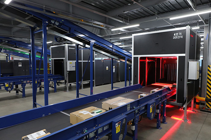 [인천=뉴시스] 한진 인천 GDC 특송통관장 설비 (사진=한진) 2023.12.29 photo@newsis.com *재판매 및 DB 금지