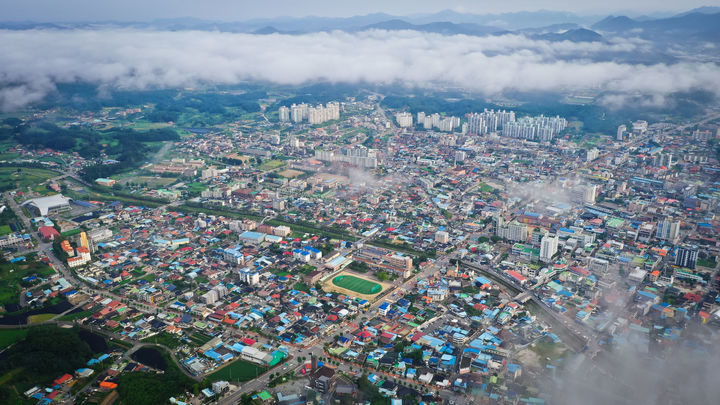 금산읍 전경. 2024. 01. 02&nbsp; *재판매 및 DB 금지