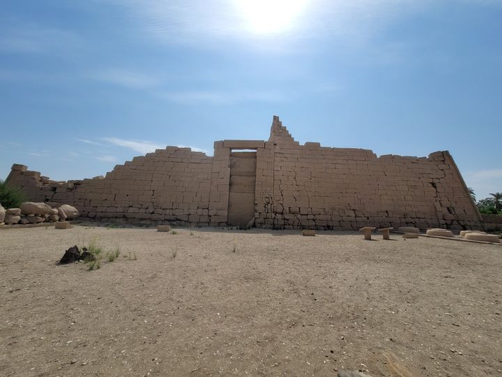 [서울=뉴시스] 이집트 라메세움 탑문 (사진=문화재청 제공) 2024.01.03 photo@newsis.com *재판매 및 DB 금지