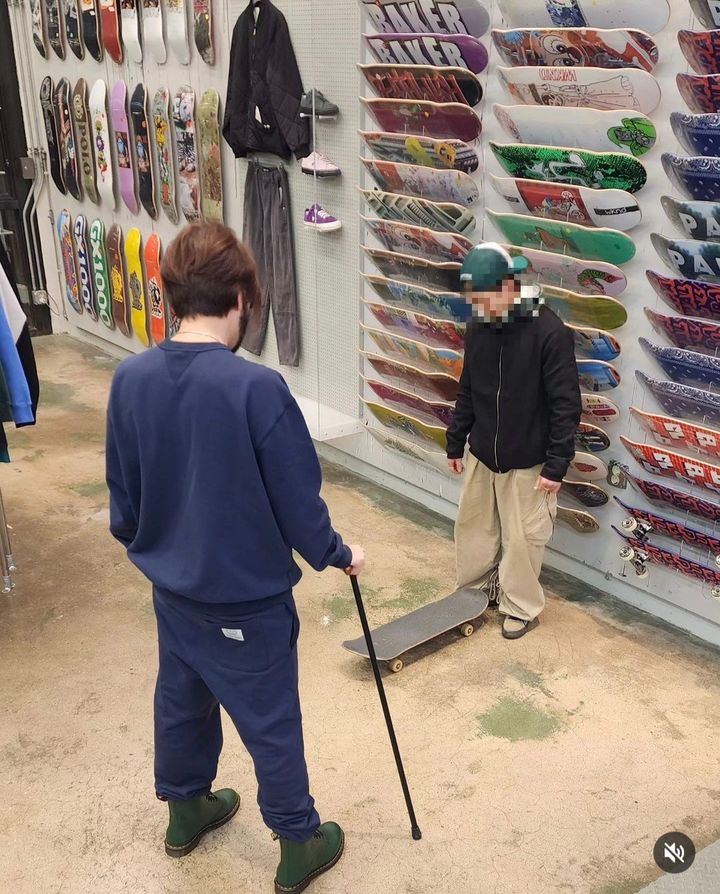 [서울=뉴시스] 노홍철. (사진=노홍철 인스타그램 캡처) 2024.01.05. photo@newsis.com *재판매 및 DB 금지