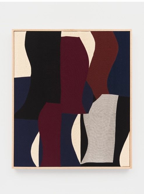 Revelation 2023 Hand woven cotton and linen, framed 88.7 x 76.5 cm *재판매 및 DB 금지