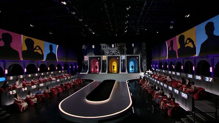 [서울=뉴시스] 커플팰리스 세트장. (사진 = 엠넷 제공) 2024.01.10. photo@newsis.com *재판매 및 DB 금지