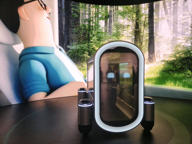 [라스베이거스=뉴시스] 유희석 기자 = 현대차가 9일(현지시각) 개막한 CES 2024 행사에서 공개한 수소 기반 퍼스널 모빌리티 콘셉트 '다이스(DICE)' 모습. 2024.01.10 photo@newsis.com *재판매 및 DB 금지