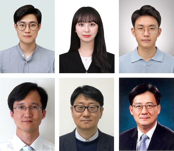 (왼쪽 위부터) 박수홍 박사, 권나연 박사, 고창우 박사, 조민주 연구교수, 박성남 교수, 최동훈 교수. (사진=고려대 제공) *재판매 및 DB 금지