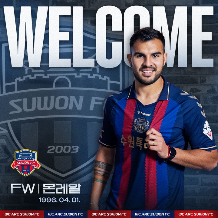 [서울=뉴시스]수원FC 몬레알. 2024.01.11. (사진=수원FC 제공) *재판매 및 DB 금지