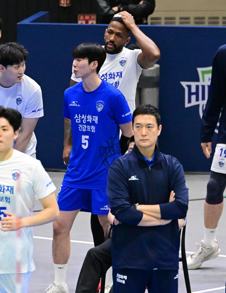 [서울=뉴시스] 삼성화재. 2024.01.11. (사진=한국배구연맹 제공) *재판매 및 DB 금지