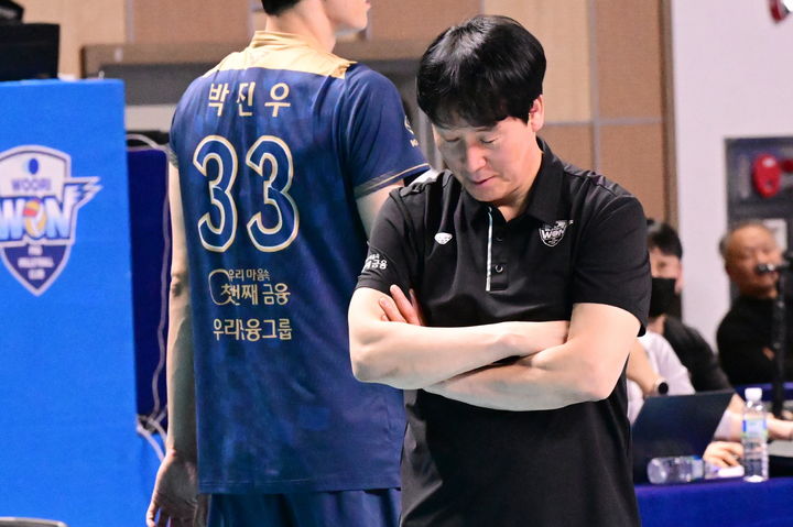 [서울=뉴시스] 신영철. 2024.01.10. (사진=한국배구연맹 제공) *재판매 및 DB 금지