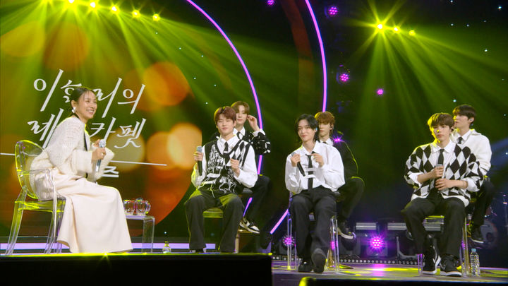 [서울=뉴시스] 그룹 라이즈가 12일 방송되는 KBS 2TV 뮤직 토크쇼 '더 시즌즈-이효리의 레드카펫'에 출연한다. (사진=KBS 2TV 제공) 2024.01.12. photo@newsis.com *재판매 및 DB 금지