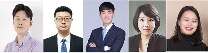 (왼쪽부터) 서울시립대 이종범 교수, 서울아산병원 진준오 교수, 연세대 홍진기 교수, 서울시립대 최인희 교수, 서울시립대 김다정 박사. (사진=서울시립대 제공) *재판매 및 DB 금지