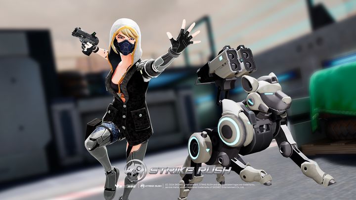 스트라이크 러시(Strike Rush) 티저 영상 이미지. (사진=스코넥엔터테인먼트 제공) *재판매 및 DB 금지