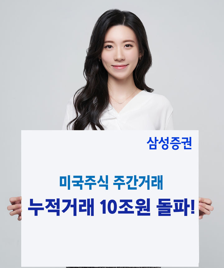 삼성증권, 美주식 주간거래 누적거래 10조 돌파