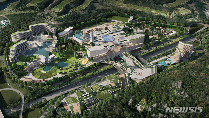 [광주=뉴시스] 광주 어등산관광단지 조감도. (사진=뉴시스 DB). photo@newsis.com *재판매 및 DB 금지