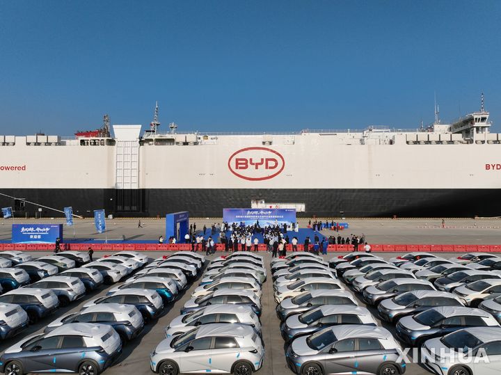 수입차 4위 꿰찬 중국차 BYD…한국 시장 삼킬까[수입車시장 뉴웨이브]