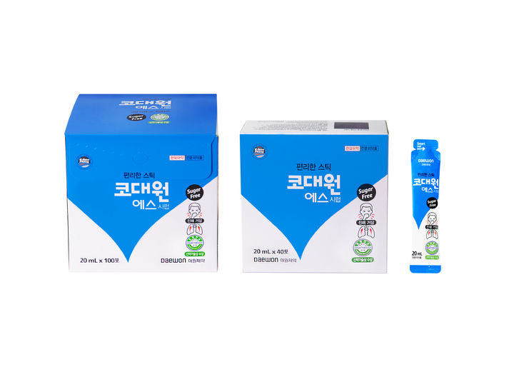 [서울=뉴시스] 대원제약 진해거담제 '코대원에스시럽' (사진=대원제약 제공) 2024.01.17. photo@newsis.com *재판매 및 DB 금지