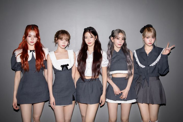 [서울=뉴시스] 그룹 '르세라핌'. (사진=쏘스뮤직 제공) 2024.01.18. photo@newsis.com *재판매 및 DB 금지