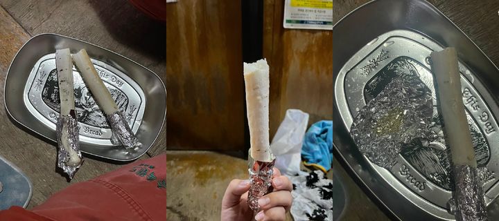 옆 어머님께서 주신 꿀과 함께 먹은 가래떡 *재판매 및 DB 금지