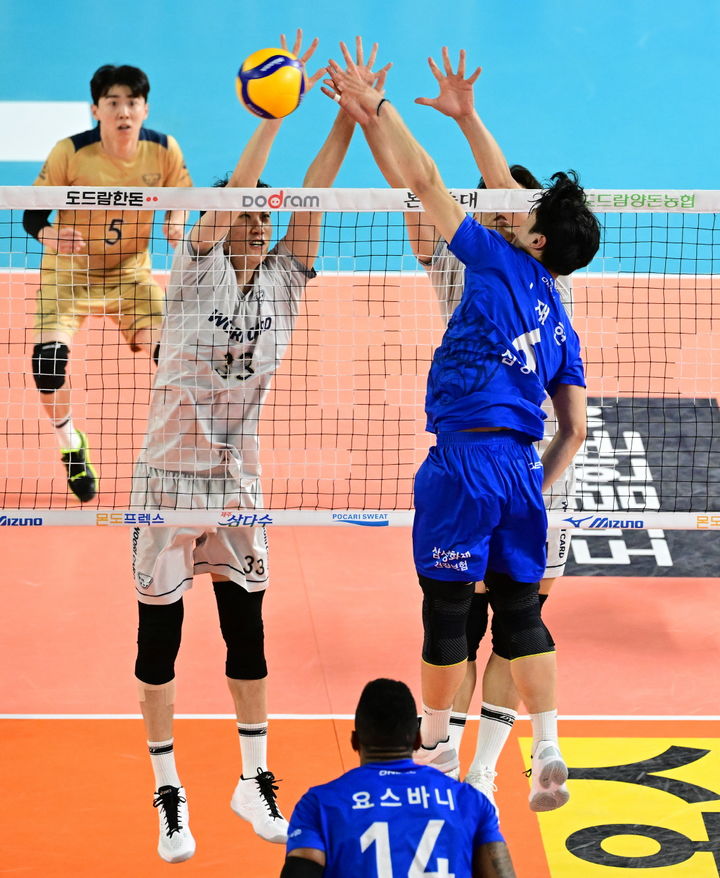 [서울=뉴시스]이재현. 2024.01.19. (사진=한국배구연맹 제공)&nbsp; *재판매 및 DB 금지