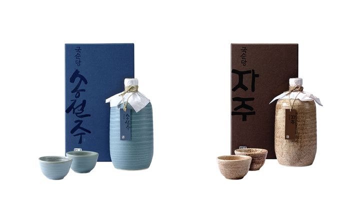 법고창신 선물세트 모습.(사진=국순당 제공) *재판매 및 DB 금지